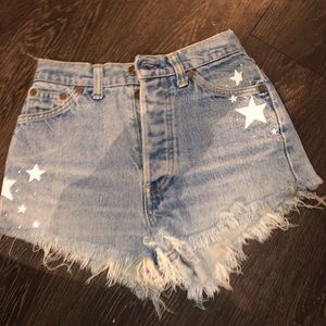 hand painted levi’s